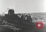 Standbild deutsche U-Boot Atlantik, 1918, aus Sekunde 28 historischem Filmmaterial Videoclip 65675066069