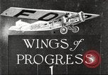 Image of aircraft reliability tour Dearborn Michigan USA, 1925, second 1 stock footage video 65675066082