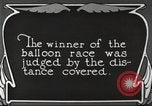 Immagine di Gara a palloncino Detroit Michigan USA, 1925, secondo 16 filmato di repertorio 65675066084