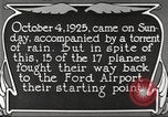 Image of Ford aircraft Dearborn Michigan USA, 1925, second 4 stock footage video 65675066085