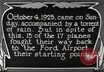 Image of Ford aircraft Dearborn Michigan USA, 1925, second 12 stock footage video 65675066085