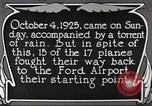 Image of Ford aircraft Dearborn Michigan USA, 1925, second 16 stock footage video 65675066085