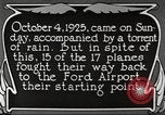 Image of Ford aircraft Dearborn Michigan USA, 1925, second 18 stock footage video 65675066085