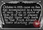 Image of Ford aircraft Dearborn Michigan USA, 1925, second 19 stock footage video 65675066085