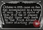 Image of Ford aircraft Dearborn Michigan USA, 1925, second 20 stock footage video 65675066085