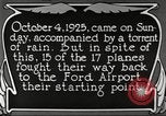 Image of Ford aircraft Dearborn Michigan USA, 1925, second 21 stock footage video 65675066085