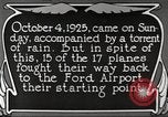 Image of Ford aircraft Dearborn Michigan USA, 1925, second 23 stock footage video 65675066085