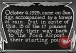 Image of Ford aircraft Dearborn Michigan USA, 1925, second 25 stock footage video 65675066085