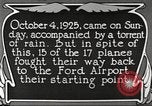 Image of Ford aircraft Dearborn Michigan USA, 1925, second 26 stock footage video 65675066085