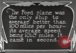 Image of Ford aircraft Dearborn Michigan USA, 1925, second 41 stock footage video 65675066085