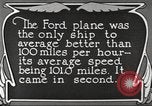 Image of Ford aircraft Dearborn Michigan USA, 1925, second 42 stock footage video 65675066085