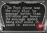 Image of Ford aircraft Dearborn Michigan USA, 1925, second 46 stock footage video 65675066085