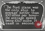 Image of Ford aircraft Dearborn Michigan USA, 1925, second 47 stock footage video 65675066085