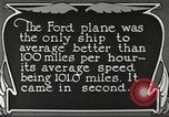 Image of Ford aircraft Dearborn Michigan USA, 1925, second 48 stock footage video 65675066085
