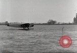Image of Ford Tri-moter Float plane being tested in water United States USA, 1925, second 5 stock footage video 65675066086