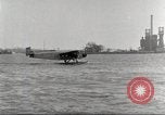 Image of Ford Tri-moter Float plane being tested in water United States USA, 1925, second 8 stock footage video 65675066086