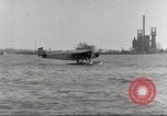 Image of Ford Tri-moter Float plane being tested in water United States USA, 1925, second 10 stock footage video 65675066086