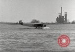 Image of Ford Tri-moter Float plane being tested in water United States USA, 1925, second 11 stock footage video 65675066086