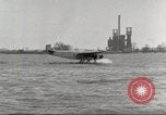 Image of Ford Tri-moter Float plane being tested in water United States USA, 1925, second 13 stock footage video 65675066086