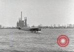 Image of Ford Tri-moter Float plane being tested in water United States USA, 1925, second 20 stock footage video 65675066086