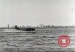 Image of Ford Tri-moter Float plane being tested in water United States USA, 1925, second 24 stock footage video 65675066086