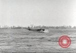 Image of Ford Tri-moter Float plane being tested in water United States USA, 1925, second 28 stock footage video 65675066086