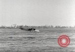 Image of Ford Tri-moter Float plane being tested in water United States USA, 1925, second 30 stock footage video 65675066086