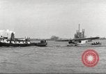 Image of Ford Tri-moter Float plane being tested in water United States USA, 1925, second 41 stock footage video 65675066086