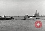 Image of Ford Tri-moter Float plane being tested in water United States USA, 1925, second 47 stock footage video 65675066086