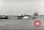 Image of Ford Tri-moter Float plane being tested in water United States USA, 1925, second 50 stock footage video 65675066086