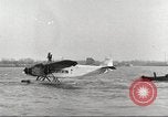 Image of Ford Tri-moter Float plane being tested in water United States USA, 1925, second 55 stock footage video 65675066086