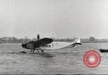 Image of Ford Tri-moter Float plane being tested in water United States USA, 1925, second 59 stock footage video 65675066086