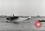 Image of Ford Tri-moter Float plane being tested in water United States USA, 1925, second 60 stock footage video 65675066086