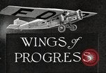 Image of Airplane Reliability Tour Dearborn Michigan USA, 1925, second 3 stock footage video 65675066194