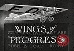 Image of Airplane Reliability Tour Dearborn Michigan USA, 1925, second 4 stock footage video 65675066194