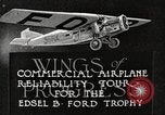 Image of Airplane Reliability Tour Dearborn Michigan USA, 1925, second 5 stock footage video 65675066194
