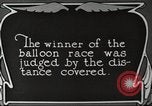 Standbild Balloon race Detroit Michigan USA, 1925, aus Sekunde 20 historischem Filmmaterial Videoclip 65675066197