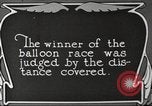 Standbild Balloon race Detroit Michigan USA, 1925, aus Sekunde 21 historischem Filmmaterial Videoclip 65675066197