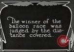 Standbild Balloon race Detroit Michigan USA, 1925, aus Sekunde 24 historischem Filmmaterial Videoclip 65675066197