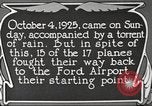 Image of Airplane Reliability Tour Dearborn Michigan USA, 1925, second 24 stock footage video 65675066198
