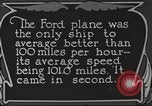 Image of Airplane Reliability Tour Dearborn Michigan USA, 1925, second 46 stock footage video 65675066198