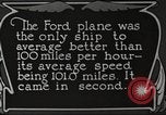Image of Airplane Reliability Tour Dearborn Michigan USA, 1925, second 48 stock footage video 65675066198