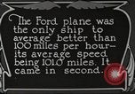 Image of Airplane Reliability Tour Dearborn Michigan USA, 1925, second 54 stock footage video 65675066198