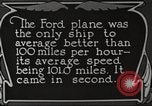 Image of Airplane Reliability Tour Dearborn Michigan USA, 1925, second 56 stock footage video 65675066198