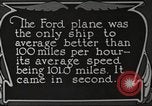 Image of Airplane Reliability Tour Dearborn Michigan USA, 1925, second 60 stock footage video 65675066198