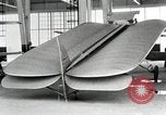 Image of aircraft wing folding mechanism Dearborn Michigan USA, 1926, second 20 stock footage video 65675066199