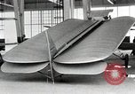 Image of aircraft wing folding mechanism Dearborn Michigan USA, 1926, second 21 stock footage video 65675066199