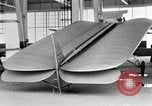Image of aircraft wing folding mechanism Dearborn Michigan USA, 1926, second 22 stock footage video 65675066199