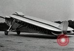 Image of aircraft wing folding mechanism Dearborn Michigan USA, 1926, second 1 stock footage video 65675066200