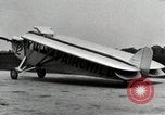 Image of aircraft wing folding mechanism Dearborn Michigan USA, 1926, second 8 stock footage video 65675066200
